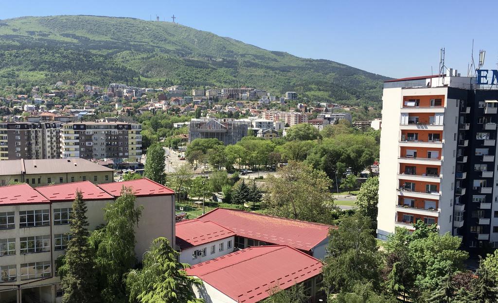 PREMIUM Appartment - Skopje CENTER 50m2 - amazing view Buitenkant foto